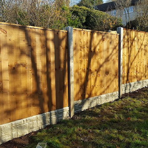 Pete's garden fence