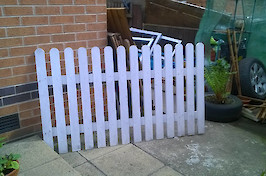 Pete's Fencing Nottingham Picket Fence Example 3